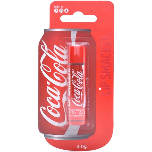 

LIP SMACKER Бальзам для губ с ароматом Coca-Cola, Бальзам для губ с ароматом Coca-Cola