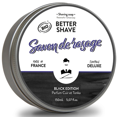 

MONSIEUR BARBIER Мыло для бритья BETTER SHAVE BLACK EDITION, Мыло для бритья BETTER SHAVE BLACK EDITION