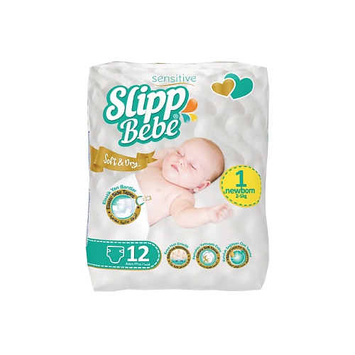 SLIPP BEBE Подгузники для детей № 1 12.0