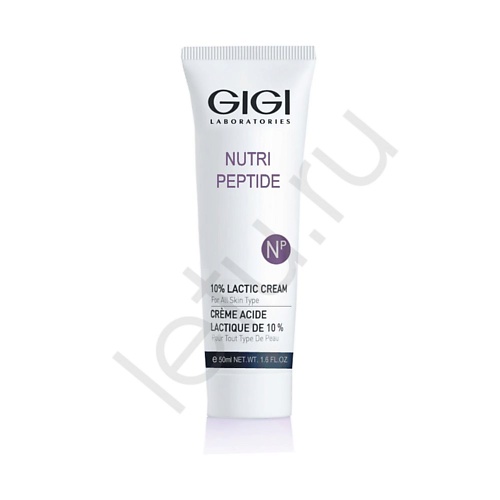 

GIGI Крем пептидный увлажняющий с 10% молочной кислотой Nutri Peptide 50.0, Крем пептидный увлажняющий с 10% молочной кислотой Nutri Peptide