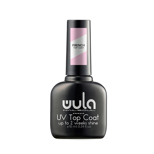 WULA NAILSOUL Верхнее покрытие с оптическим отбеливателем French top coat