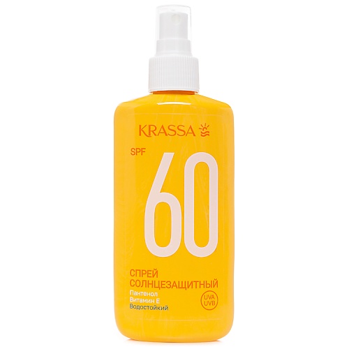 KRASSA Спрей солнцезащитный SPF 60 150.0