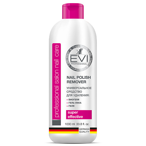 фото Evi professional средство для снятия биогеля, геля, гель-лака professional salon nail care nail polish remover