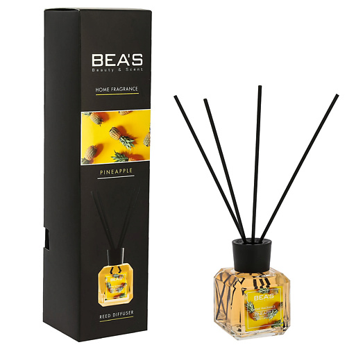 фото Beas диффузор для дома reed diffuser pineapple - ананас 120.0