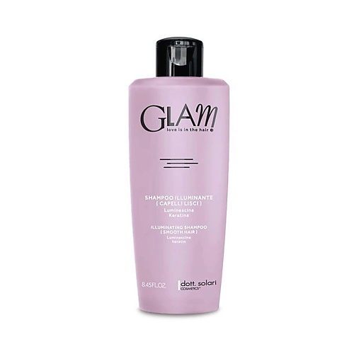 DOTT.SOLARI COSMETICS Шампунь для гладкости и блеска волос GLAM SMOOTH HAIR 250.0