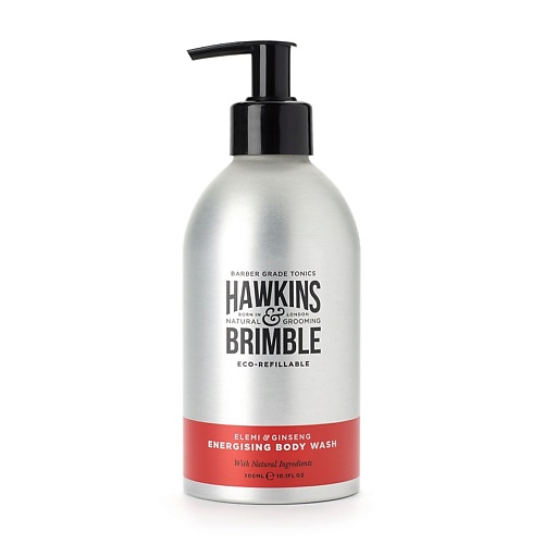 HAWKINS BRIMBLE Гель для душа тонизирующий в многоразовом флаконе Elemi Ginseng Body Wash 1386₽