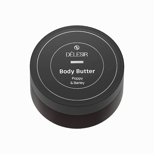 

DÉLESIR Крем-баттер для тела и рук Body Butter Poppy & Barley 200.0, Крем-баттер для тела и рук Body Butter Poppy & Barley