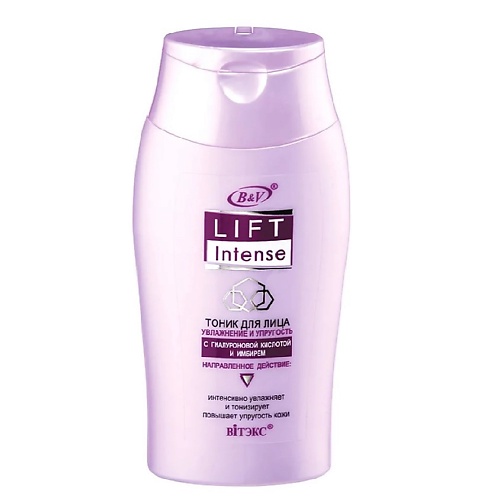 ВИТЭКС Lift INTENSE Тоник для лица увлажнение иупругость  с гиалуроновой кислотой и имбирем 150