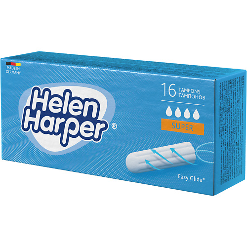 

HELEN HARPER Тампоны безаппликаторные Super 16.0, Тампоны безаппликаторные Super