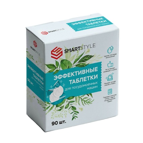 

SMARTSTYLE Таблетки для посудомоечной машины 90, Таблетки для посудомоечной машины