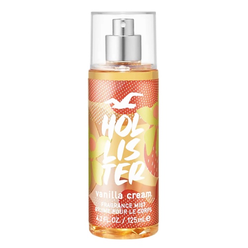 фото Hollister парфюмированный мист для тела body mist vanilla cream 125