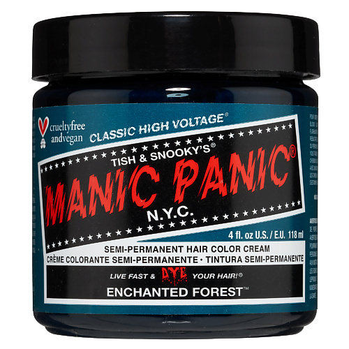 

MANIC PANIC Краска для волос Voodoo Blue, Краска для волос Voodoo Blue