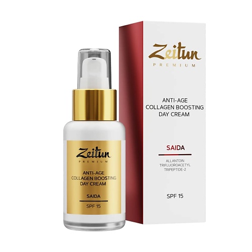 ZEITUN Увлажняющий дневной крем для лица с SPF 15 Saida Anti-Age Day Cream 1192₽