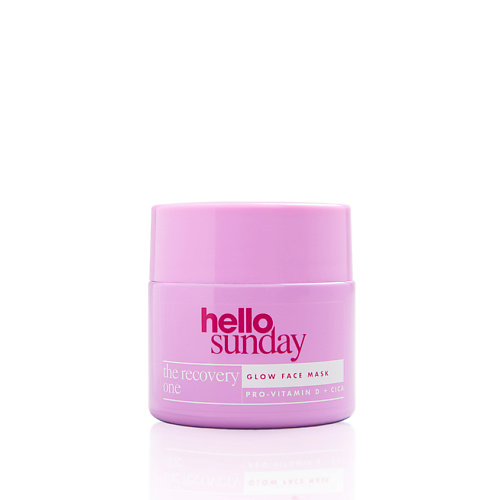 фото Hello sunday маска для сияния кожи лица восстанавливающая и увлажняющая the recovery one glow face mask