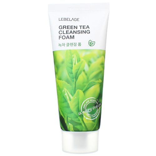 

LEBELAGE Пенка для умывания с Зеленым чаем Тонизирующая Cleansing Foam Green Tea 100.0, Пенка для умывания с Зеленым чаем Тонизирующая Cleansing Foam Green Tea