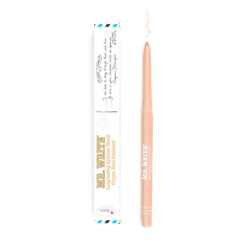 

THEBALM Карандаш для глаз устойчивый MR. WRITE SEYMOUR, Карандаш для глаз устойчивый MR. WRITE SEYMOUR