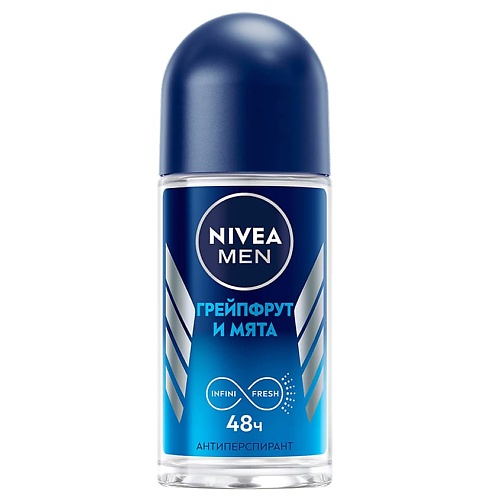 

NIVEA Men Дезодорант-антиперспирант шариковый "Грейпфрут и мята", Men Дезодорант-антиперспирант шариковый "Грейпфрут и мята"