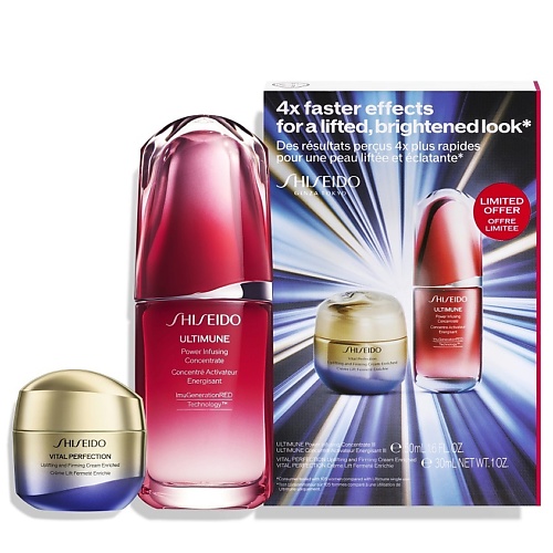 SHISEIDO Набор Защита лифтинг Ultimune Vital Perfection 9000₽