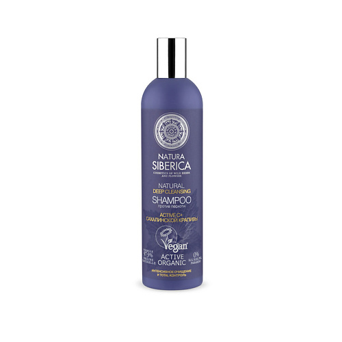 NATURA SIBERICA Шампунь против перхоти Deep cleansing 620₽