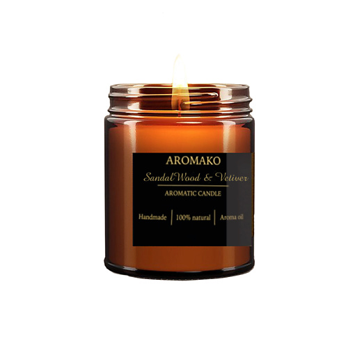 

AROMAKO Свеча "SandalWood & Vetiver" 250, Свеча "SandalWood & Vetiver"