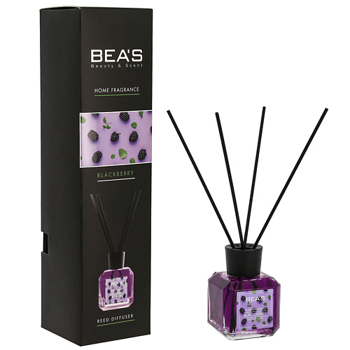 фото Beas диффузор для дома reed diffuser blackberry - ежевика 120.0