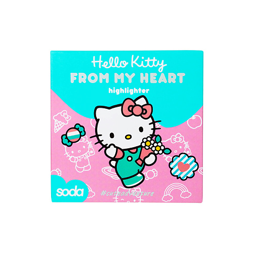 

SODA Хайлайтер FROM MY HEART #cuteadventure, Хайлайтер FROM MY HEART #cuteadventure