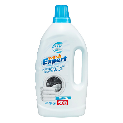 AROMIKA Гель для стирки белого белья Wash Expert White 2000.0