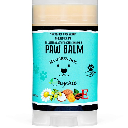 

MYGREENDOG Бальзам для лап PAW BALM заживляющий 75, Бальзам для лап PAW BALM заживляющий