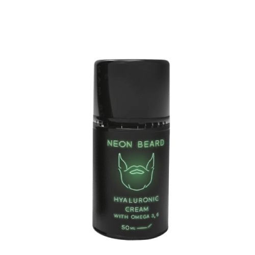 NEON BEARD Гиалуроновый крем с Омега 3.6 GREEN NEON - Вербена 50.0