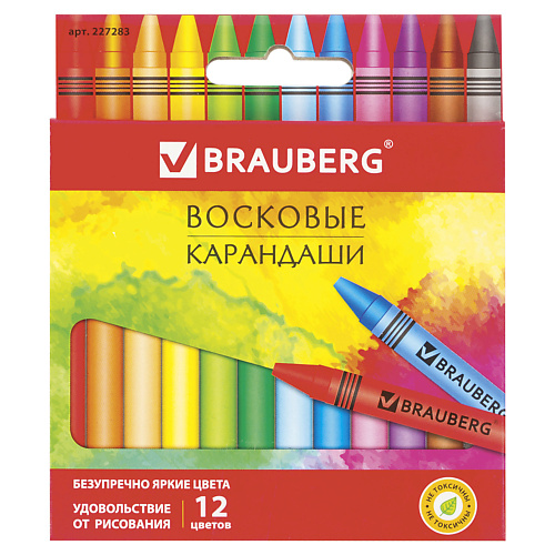 

BRAUBERG Восковые мелки, Восковые мелки