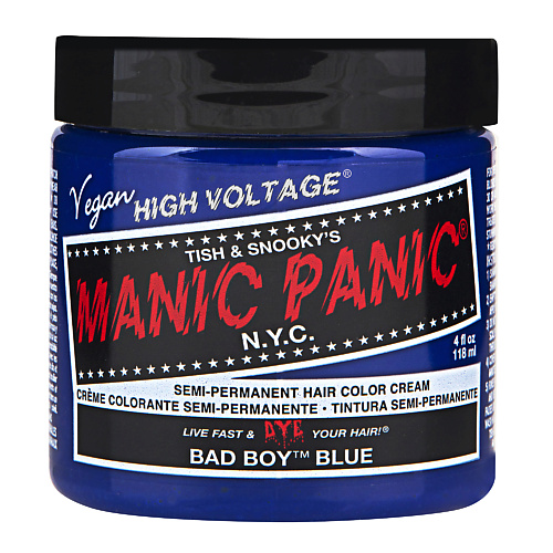 

MANIC PANIC Краска для волос Voodoo Blue, Краска для волос Voodoo Blue