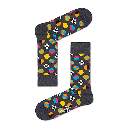 

HAPPY SOCKS Носки Clashing Dot 9700, Носки Clashing Dot 9700