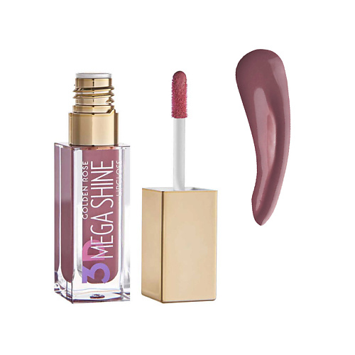 

GOLDEN ROSE Блеск для губ 3D Mega Shine Lipgloss, Блеск для губ 3D Mega Shine Lipgloss