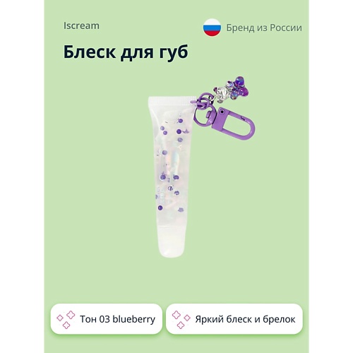 ISCREAM Блеск для губ GUMMY BEARS 151₽