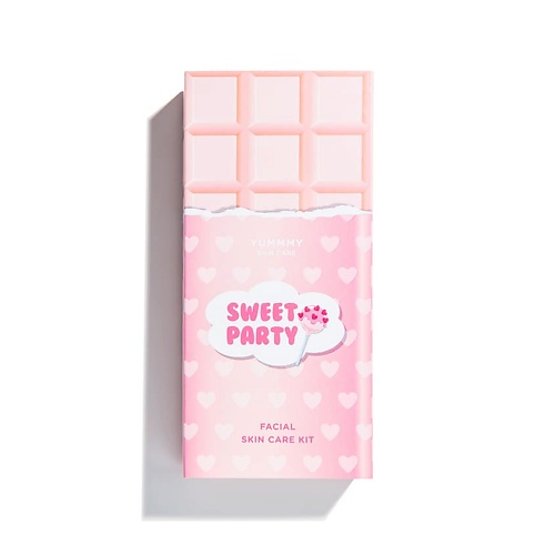 

YUMMMY Набор для ухода за лицом "Sweet Party", Набор для ухода за лицом "Sweet Party"