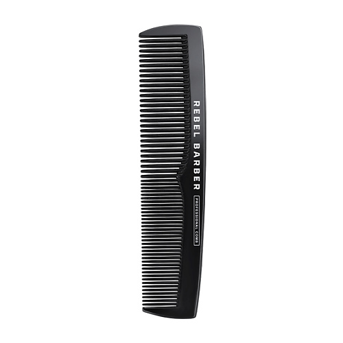 

REBEL Премиальная мужская расческа Men's Comb Total Black, Премиальная мужская расческа Men's Comb Total Black