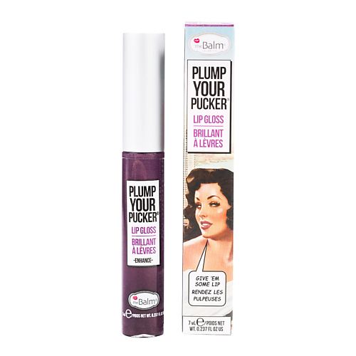 фото Thebalm блеск для губ plump your pucker