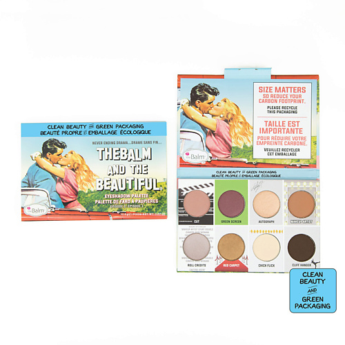 

THEBALM Палетка теней THEBALM AND THE BEAUTIFUL EPISODE 1, Палетка теней THEBALM AND THE BEAUTIFUL EPISODE 1