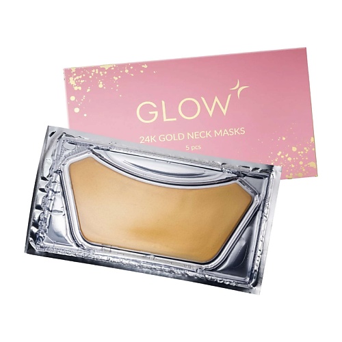 

GLOW 24K GOLD CARE Маска (патчи) для шеи 5.0, Маска (патчи) для шеи