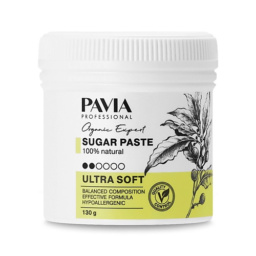 

PAVIA Сахарная паста для депиляции Ultra soft - Ультрамягкая 130.0, Сахарная паста для депиляции Ultra soft - Ультрамягкая