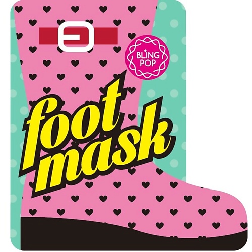 

BLING POP Маска для ног с маслом ши Foot Mask, Маска для ног с маслом ши Foot Mask