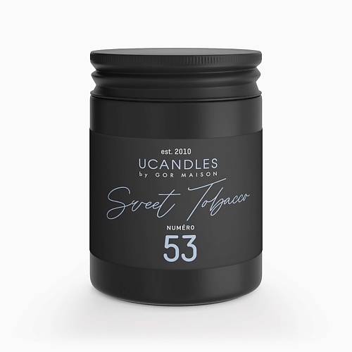 

UCANDLES Свеча Sweet Tobacco Terre Masculin 53 190.0, Свеча Sweet Tobacco Terre Masculin 53