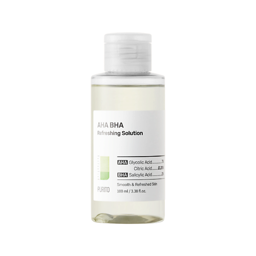 

PURITO Тонер для лица с AHA/BHA кислотами AHA BHA Refreshing Solution 100.0, Тонер для лица с AHA/BHA кислотами AHA BHA Refreshing Solution