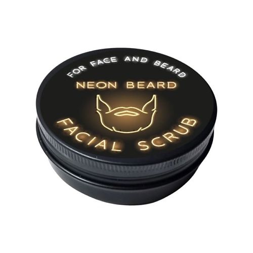 NEON BEARD Скраб для лица GOLD NEON - RADIANCE 60.0