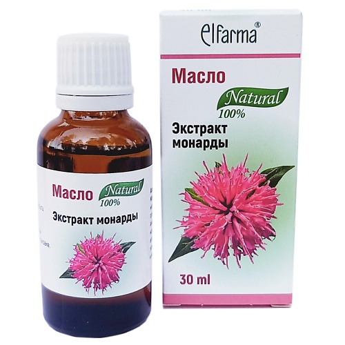 

ELFARMA Масло косметическое "Экстракт монарды" 30.0, Масло косметическое "Экстракт монарды"