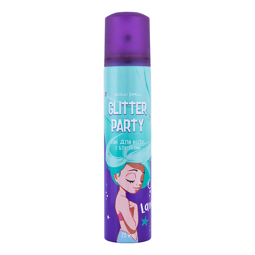 

MORIKI DORIKI Лак для волос с блестками детский Glitter Party Lana, Лак для волос с блестками детский Glitter Party Lana