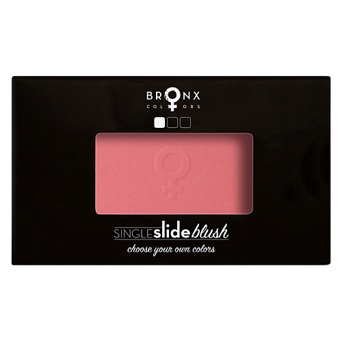 

BRONX COLORS Румяна для лица Single Slide Blush, Румяна для лица Single Slide Blush