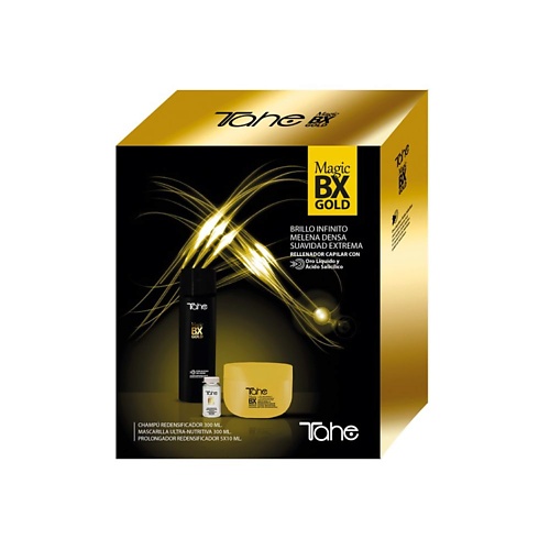 

TAHE Набор для ухода за волосами MAGIC BX GOLD HOME CARE PACK, Набор для ухода за волосами MAGIC BX GOLD HOME CARE PACK