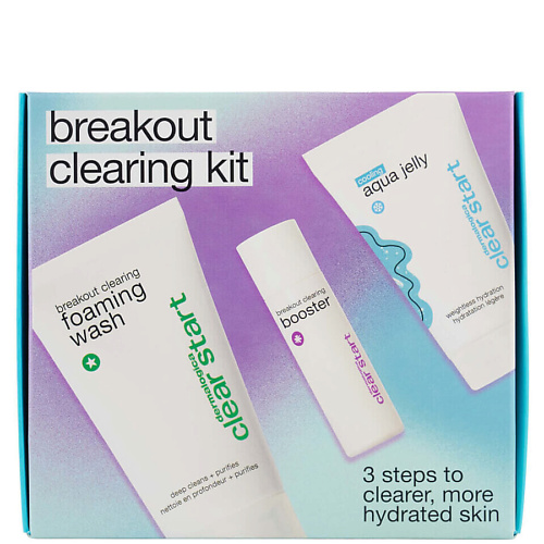 

DERMALOGICA Набор для ухода за лицом Clear Start Breakout Clearing, Набор для ухода за лицом Clear Start Breakout Clearing