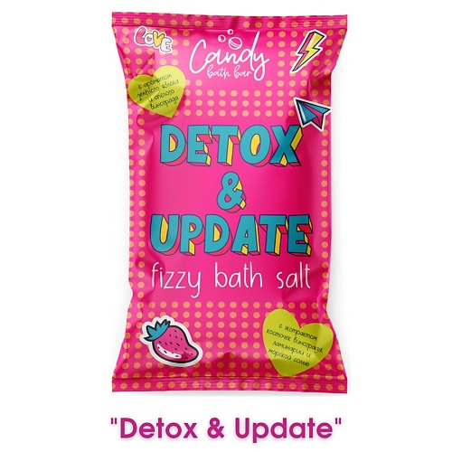 

LABORATORY KATRIN Шипучая соль для ванн Candy bath bar "Detox & Update", Шипучая соль для ванн Candy bath bar "Detox & Update"